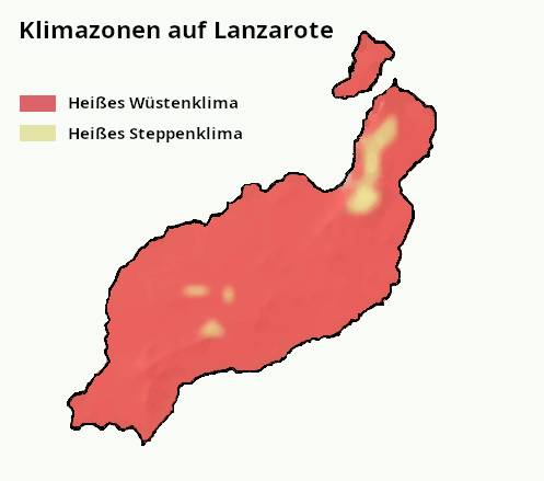 Lanzarote Klimazone