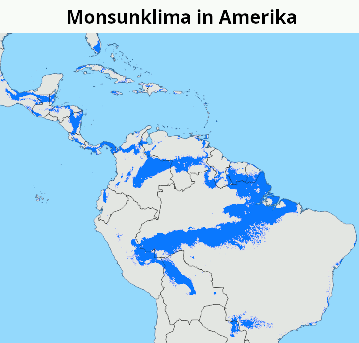 Monsunklima Amerika