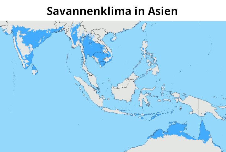 Savannenklima Asien