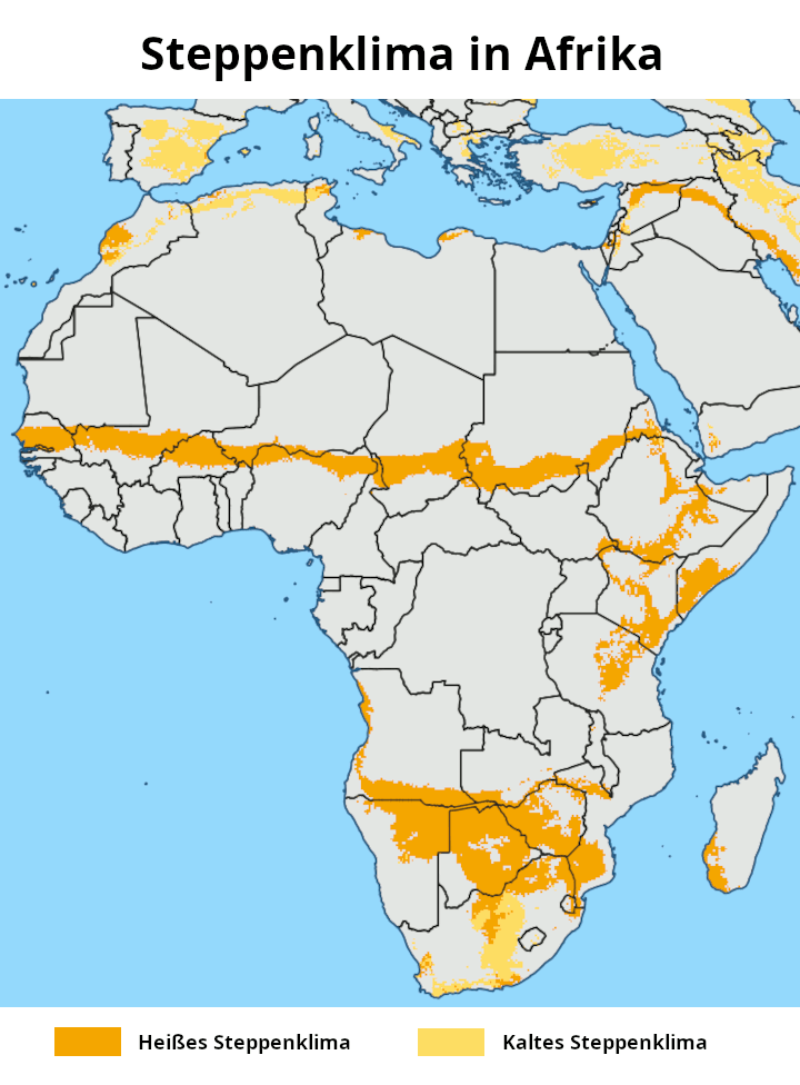 Steppenklima Afrika