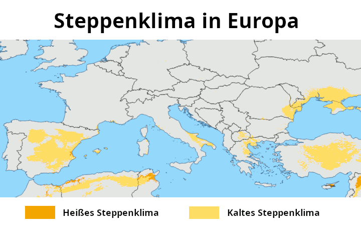 Steppenklima Europa