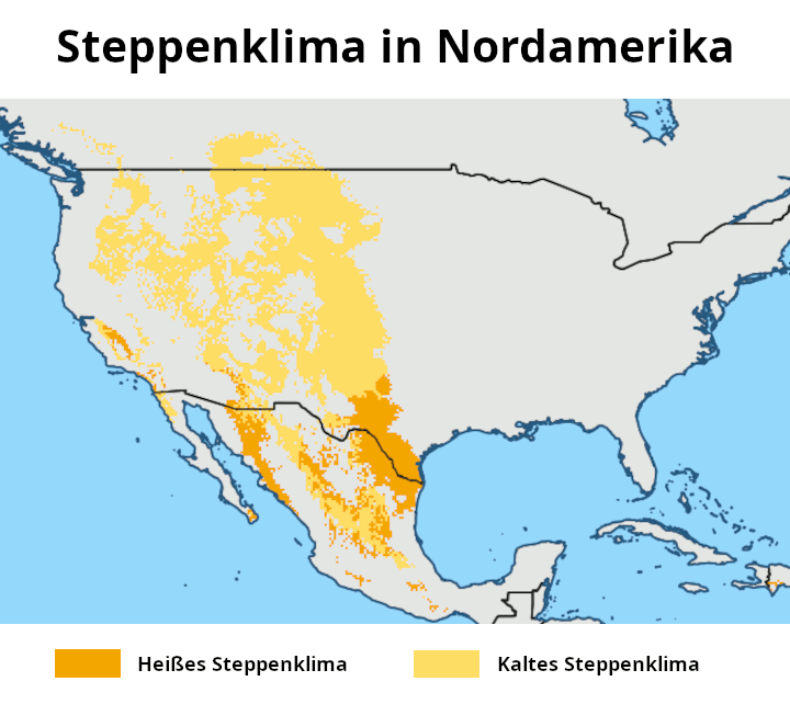 Steppenklima Nordamerika