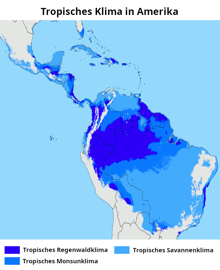 Tropisches Klima Amerika