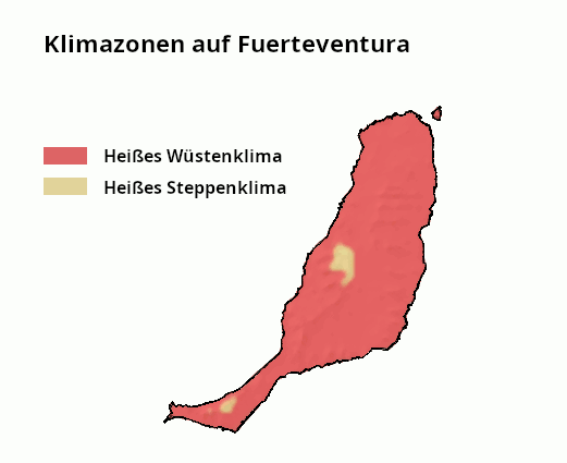 Fuerteventura Klimazone