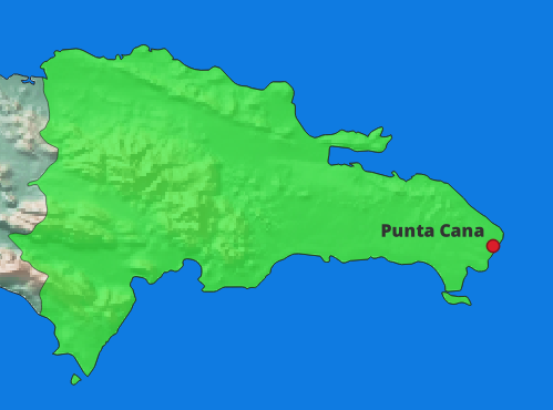 Punta Cana Lage